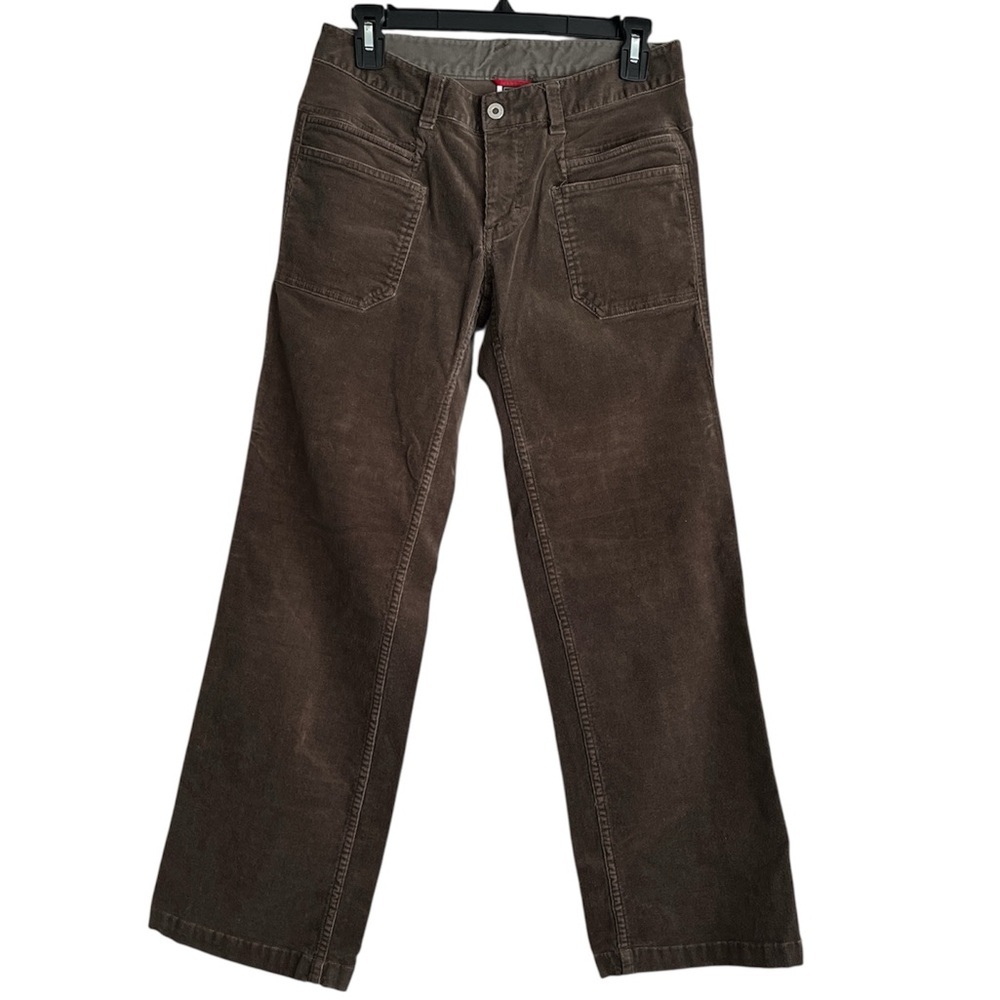 The North Face Vintage Brown Corduroy Wide Leg Flare‎ Pants Size 4